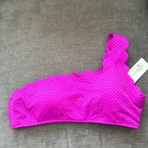 One Shoulder Swim Top